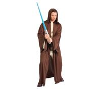 Official Rubies R820949XL Mens Jedi Hooded Robe Extra Large Adult Costumes Star Wars