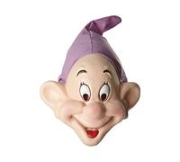 Rubie's Official Dopy Mask Snow, Adult Costume - One Size, White