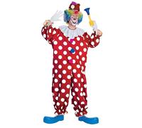 Rubie's Adult Dotted Clown Fancy Dress Costume Default