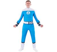 Rubies Official Fantastic Four Human Torch Adults Costume, Size Small