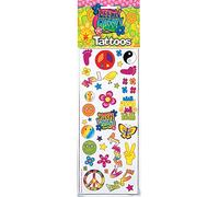 Rubies Official Feelin Groovy Tattoo 1960's 60's Hippy Adult (One Size) Halloween Halloween