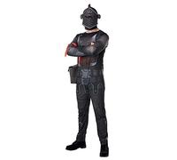 Fortnite Black Knight Mens Fancy Dress Game Character Adults Halloween Costume