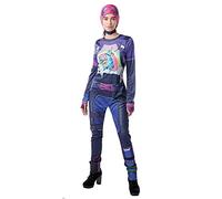 Rubies Official Fortnite Brite Bomber Costume, Adult Ladies UK Size 12-14, Gaming Skin