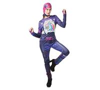 Fortnite Brite Bomber Tween Fancy Dress Kids Girls Game Halloween Costume Outfit