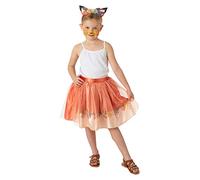 Rubies Official Fox Tutu Set, Childs Animal Costume, Woodland Creatures, Childs One Size Approx. 3-6 Years Halloween