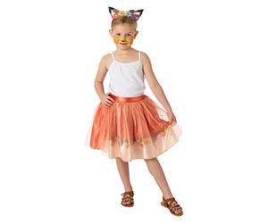 Rubies Official Fox Tutu Set, Childs Animal Costume, Woodland Creatures, Childs One Size Approx. 3-6 Years Halloween