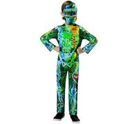 Rubies Official Gamer Skeleton Childs costume, Size 5-6 years Halloween