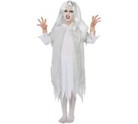 Rubie's Official Ghostly Spirit Halloween Childs Costume & Wig, Haunting Ghost Ghoul