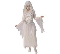 Rubie's Adult Fancy Dress Ghostly Woman - Halloween - Size 6-8