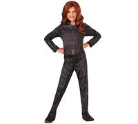 Rubie's Official Girl's Marvel Widow Costume Civil War Child - Black, Small, Age 3 - 4 years, HEIGHT 3’ 8” - 4' 0"