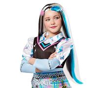 Monster High Frankie Stein Kids Wig Rubies Multi One Size