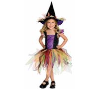 Rubie's Official Halloween Glitter Witch Childs Costume H/S GLITTER WITCH 3-4 Ye