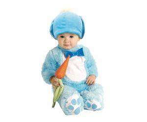 Rubie's Official Handsome Lil' Rabbit Infant and Toddler Costume, Blue, Kids Fancy Dress, World Book Day