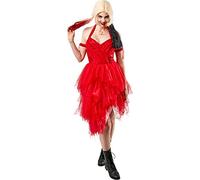 Adult Harley Quinn Red Dress From Suicide Squad 2 Rubies Multi XS