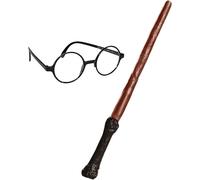 Rubies Official Harry Potter Accessory Pack Wand and Glasses Fancy Dress...