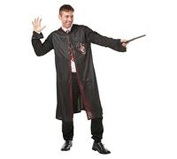 Rubies Official Harry Potter Gryffindor Deluxe Robe Costume, Includes Wand and Tie, Adult Size Medium/Standard Halloween