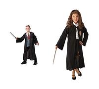 Rubie's Official Harry Potter Gryffindor Deluxe Robe Costume with Wand and Glass