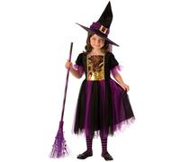 Rubies Official Haunted House Magic Witch Child's Costume, Size 3-4 years Halloween