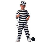 Rubies Official Haunted House Prisoner Costume Boys Small Halloween 3-5 Years