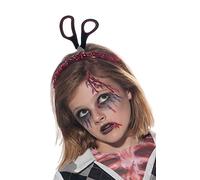 Rubie's Official Headband With Scissors and Blood, Halloween Children's Costume Accessory Halloween