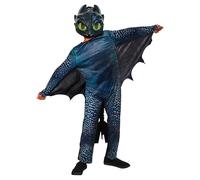 Rubies Official How To Train Your Dragon, Classic Toothless Child Costume, Kids Fancy Dress, Size Age 7-8 Years