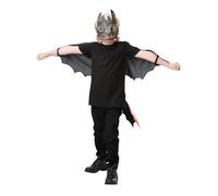 Rubies Official How to Train Your Dragon - Toothless Dragon, Childs Wings and Mask Set, One Size 3-8 Years Halloween