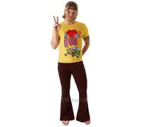 Rubie's Official I Love The 70's T-Shirt, Adult Costume - Medium