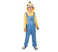 Rubies Official Illumination's Despicable Me 4, Minion Tim Child Onesie, Kids Fancy Dress, Size Large