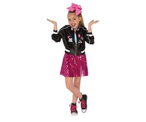 Rubie's Official JoJo Siwa - Bomber Jacket - Children's Fancy Dress Costume - Small - 117 cm - Ages 3/4