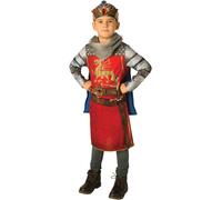 Rubies Official King Arthur Childs Costume, Kids Fancy Dress Halloween