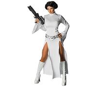Rubie's Official Ladies Star Wars Classic Sexy Princess Leia Costume, Adult Fancy Dress Halloween, Size Small