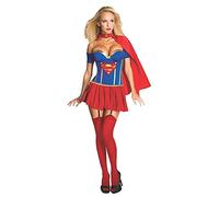 Rubie's Official Ladies Supergirl Corset, Adult Costume - X-Small, Beige,889898XS