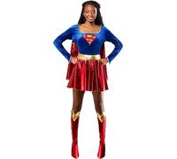 Rubie's Ladies Supergirl Dress - Official Adult Halloween Costume - Medium (6-10)