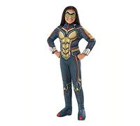 Rubies Official Marvel Ant-Man and The Wasp, Wasp Girls Deluxe Costume, Medium Age 5-7, Height 132 cm