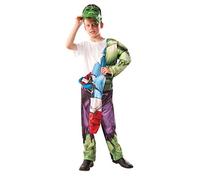 Rubies Official Marvel Avengers Assemble Deluxe Hulk to Captain America, Children Costume - Large Halloween