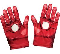 Rubies Official Marvel Avengers Assemble Iron Man Child Gloves,- One Size, Red