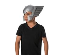 Thor Helmet Kids Marvel Superhero Grey Fancy Dress Costume Accessory