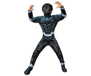 Rubie's Official Marvel Avengers Black Panther Deluxe Child Costume, Kids Superhero Fancy Dress