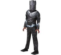 Deluxe Black Panther Costume From Marvel Rubies Multi L
