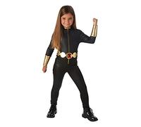 Rubies Official Marvel Avengers Black Widow Girls Costume, Child's Size Large, Age 7-8 years Height 128 cm Halloween, World Book Day