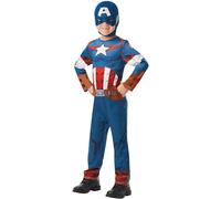 Rubies 640832L Marvel Avengers Captain America Classic Child Costume, Boys, One Size Halloween