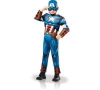 Rubie's Official Marvel Avengers Captain America Deluxe Costume M