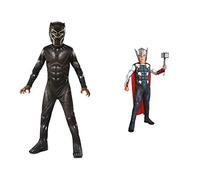 Rubie's Official Marvel Avengers Endgame Black Panther Classic Childs Costume, K