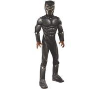 Rubie's Official Marvel Avengers Endgame Black Panther Deluxe Childs Costume, Kids Superhero Fancy Dress