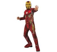 Rubie's Official Marvel Avengers Endgame Iron Man Deluxe Childs Unisex Costume,