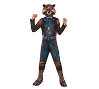 Rubie's Official Marvel Avengers Endgame Rocket Raccoon Classic Childs Costume, Kids Superhero Fancy Dress