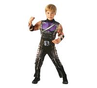 Rubies Official Marvel Avengers Hawkeye Deluxe Child Costume, Child's Size Small, Age 3-4 years Height 104 cm Halloween, World Book Day