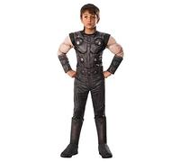 Rubie's Official Marvel Avengers Infinity War Thor Deluxe Childs Costume, Kids Superhero Fancy Dress