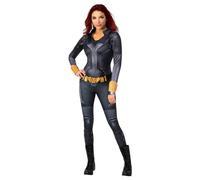 Rubies Official Marvel Black Widow Movie, Women's Deluxe Fancy Dress Costume