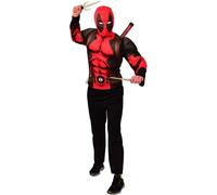 Rubie's Official Marvel Deadpool, Childs Teen Costume Kit - Top and Weapons , Size Tween Approx. 14+